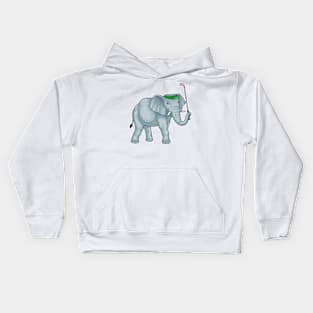 Elephant Golf Golf club Kids Hoodie